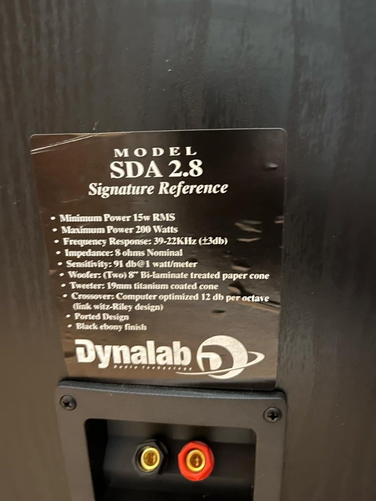 Dynalab SDA 2.8 Signsture Referance