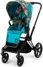 Cybex e-Priam комплект с кош за кола и аксесоари