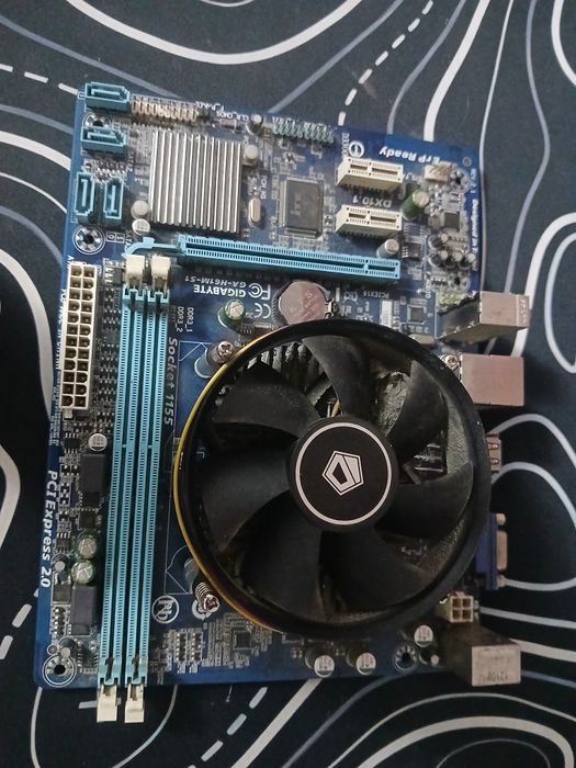 Материнская плата+ процессор