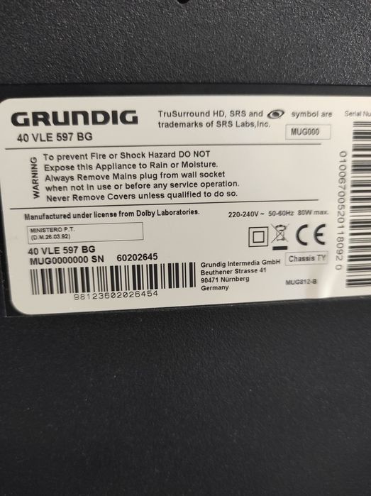 LED Телевизор GRINDING 40 инча