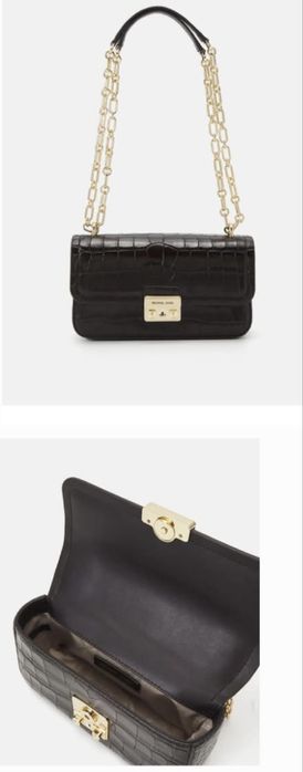 Geanta cluth portofel Michael Kors ciocolatie