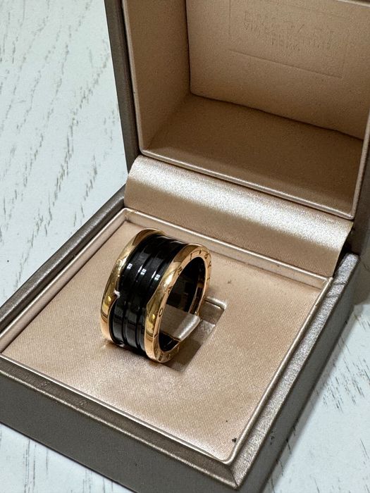 BVLGARI B.ZERO1 золотое кольцо