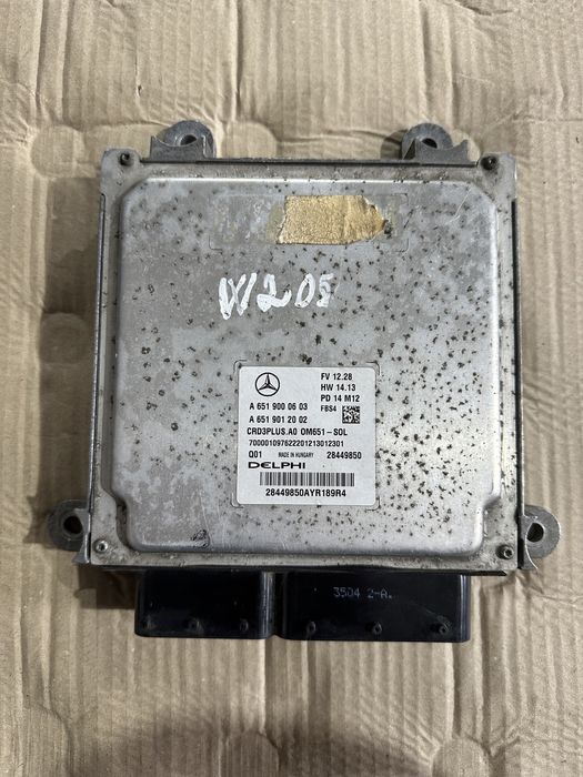 Calculator motor Mercedes C W205 2.2 : A6519000603