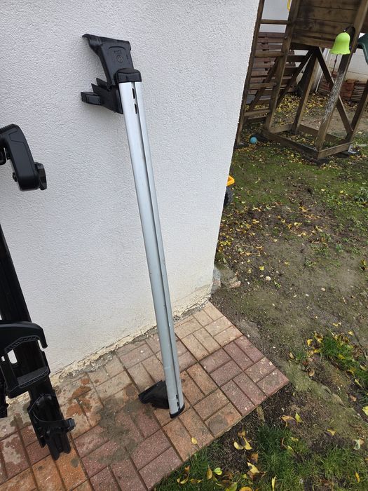 Portbagaj original Audi + bare transversale + 2 sup bicicleta thule