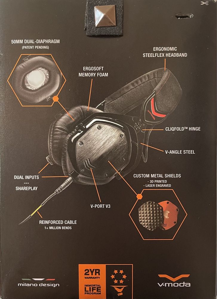 Vand casti V-moda Crossfade M100