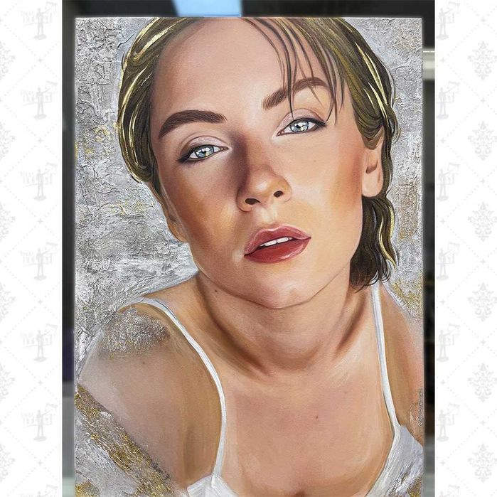 Cadoul perfect,pictura portret dupa poze