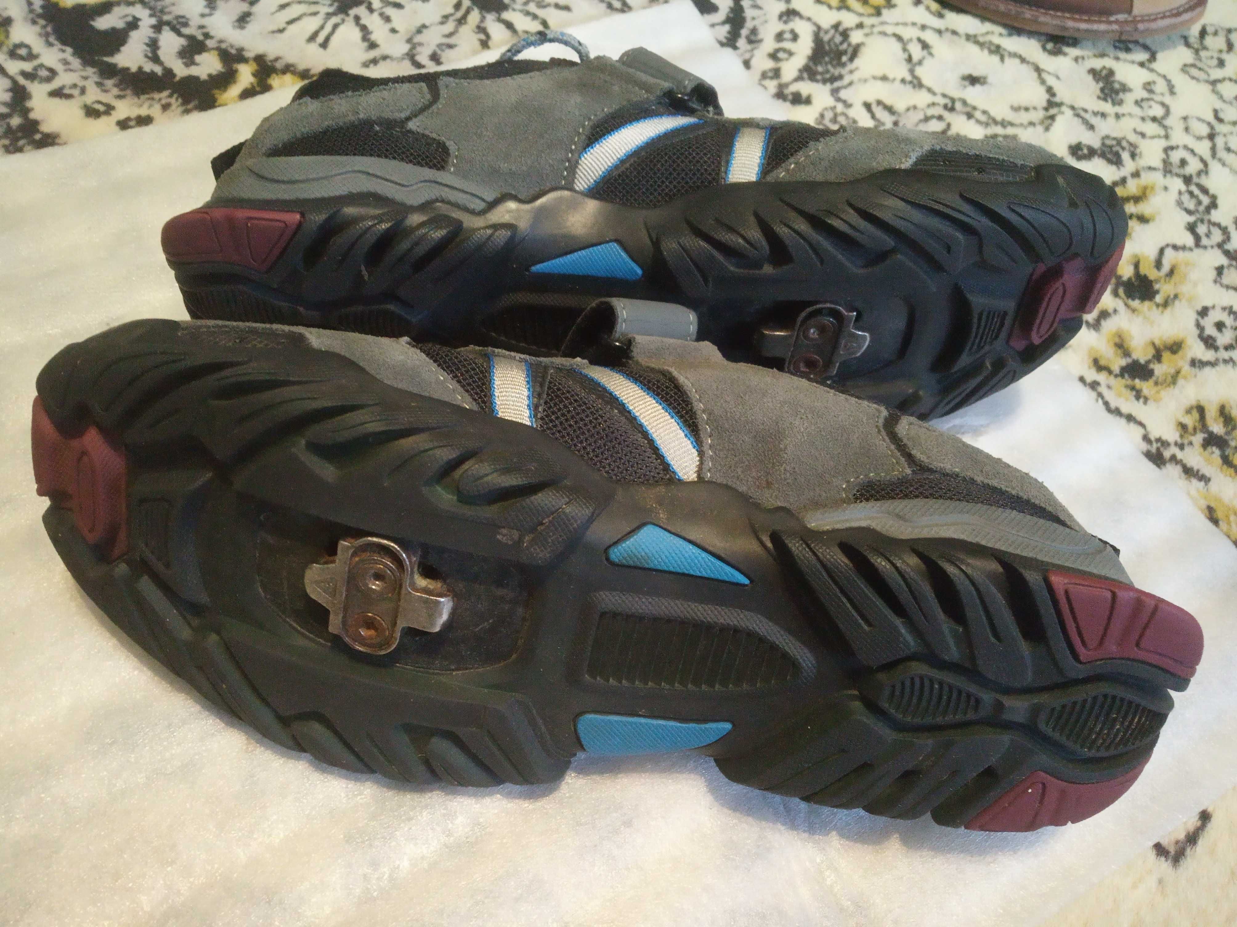 Pantofi Shimano  MT41, SPD ,42, cu placute