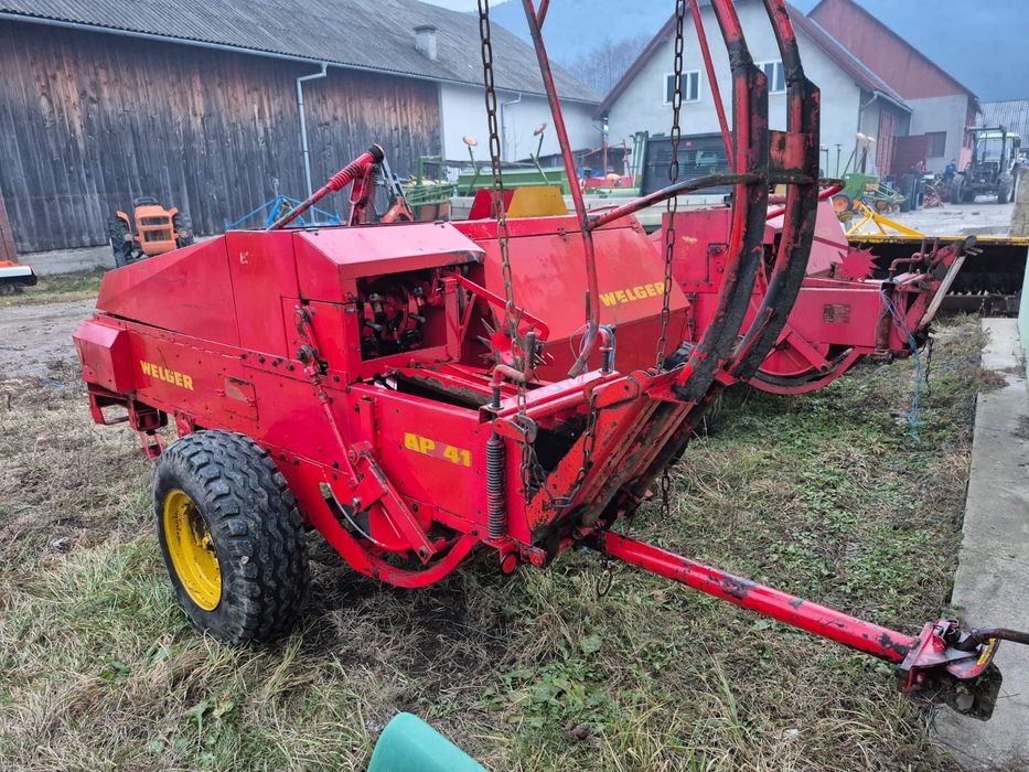 Welger AP 41,42 balotiera. Recent adusa din Germania