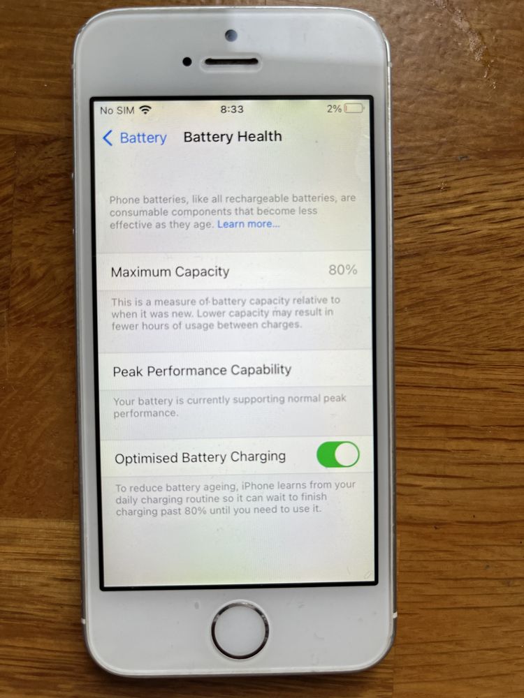 Iphone SE 64 GB сребрист
