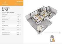 apartament 3cam cu terasa enorma bloc unicat zona dristor fizicienilor