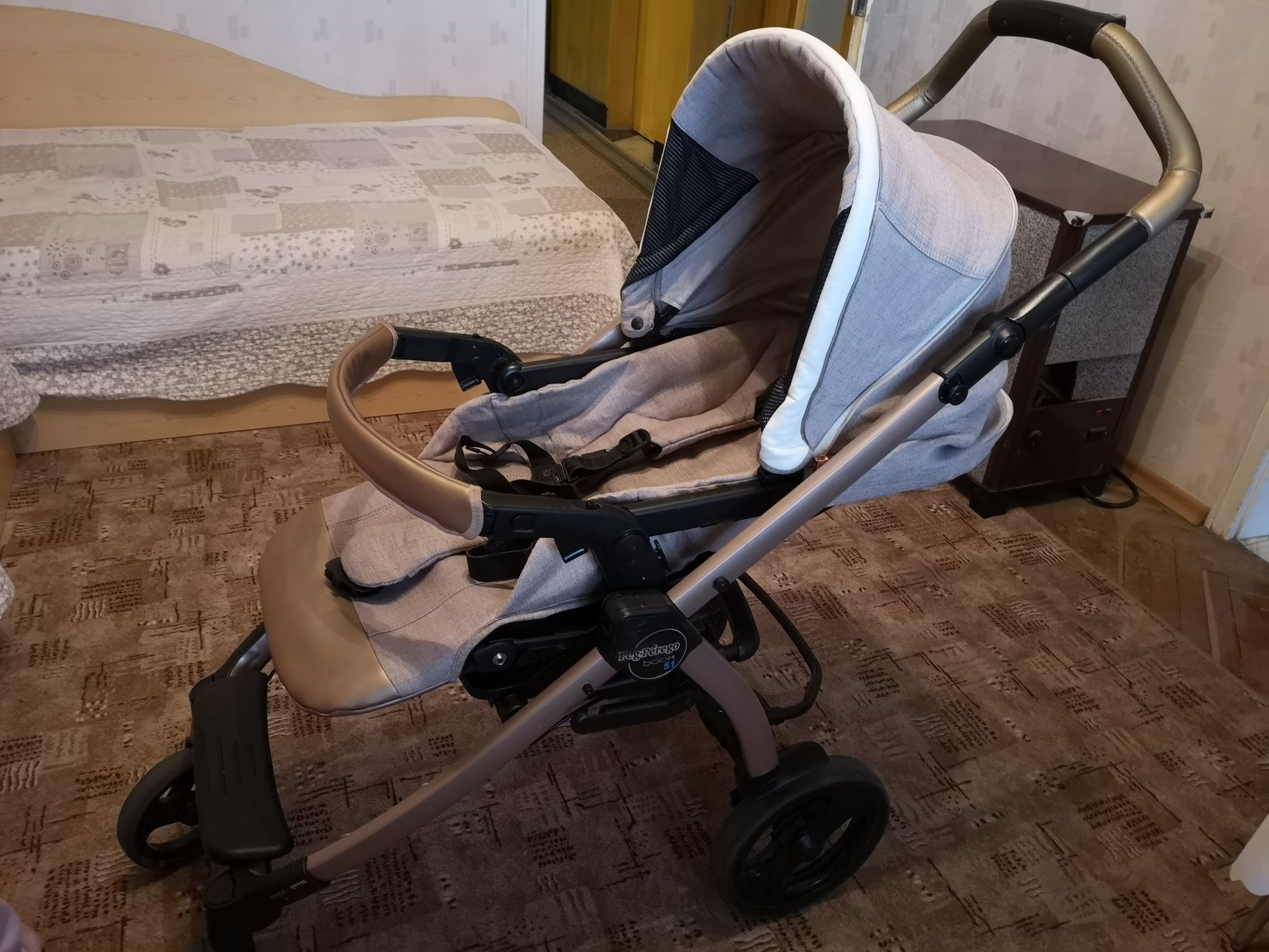 Бебешка количка Peg Perego Book 51 Elite Modular Mon Amour 3 в 1