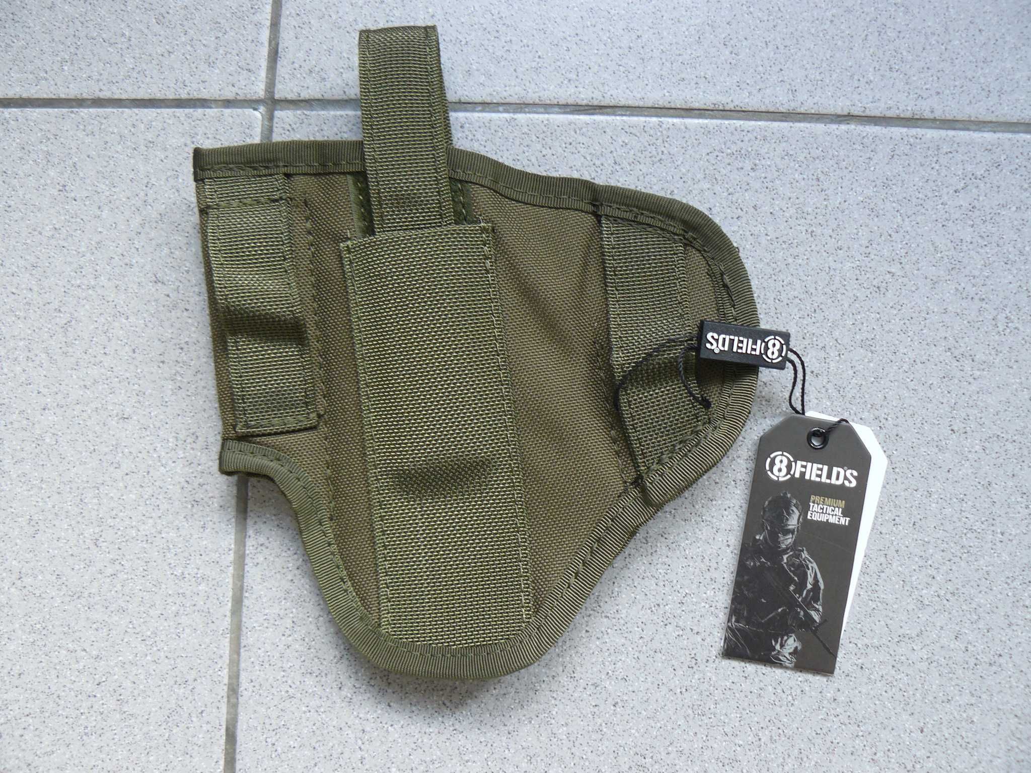 Toc Pistol /Teaca/Holster Prindere Sold/Curea 8FIELDS Noua, OD/OLIVE