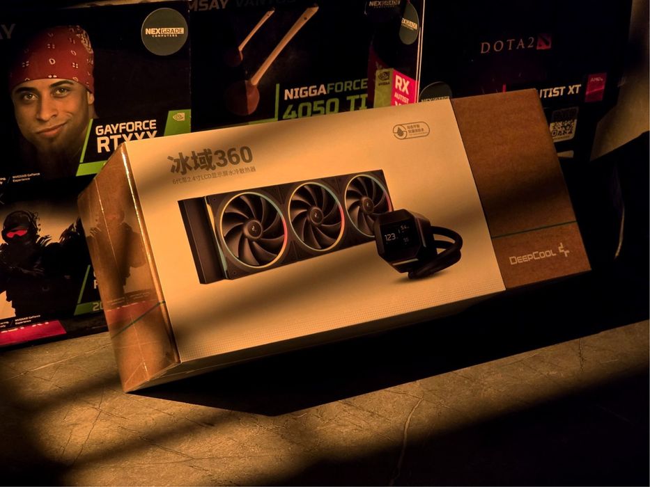 Водяное охлаждение DeepCool LM360