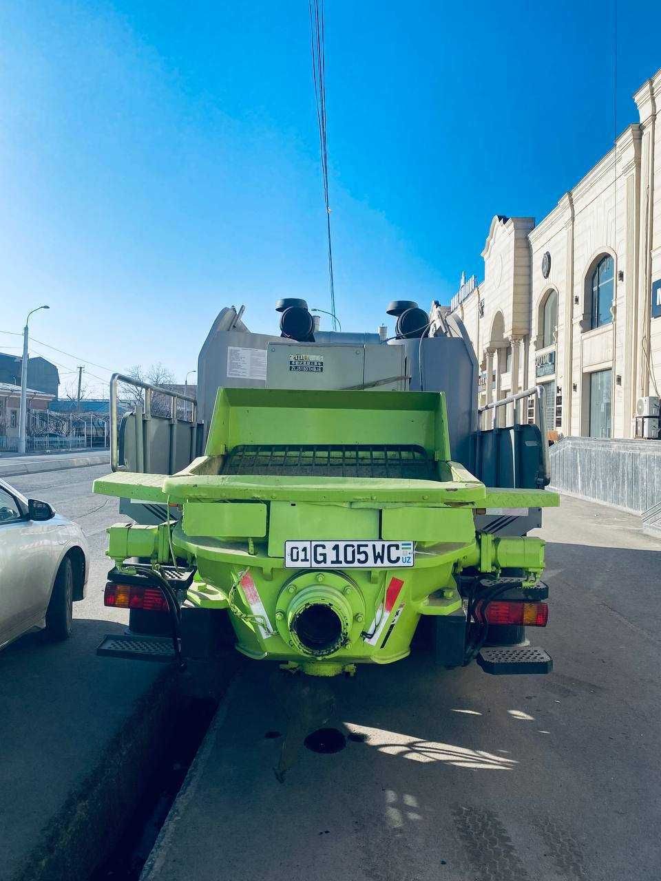 Авто бетон насос мобил