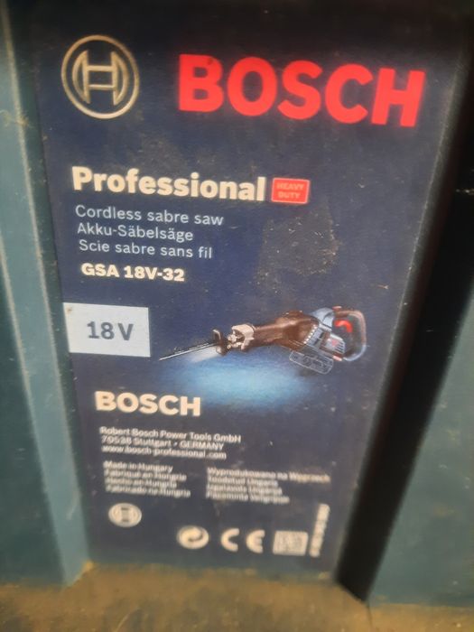 Fierastrau  sabie  Bosch profesional  18v