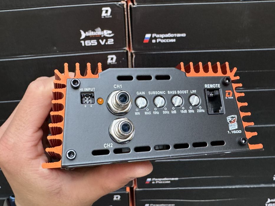 Усилитель Моноблок Dl Audio Raven Compact 1.1600 D class(mono usilitel