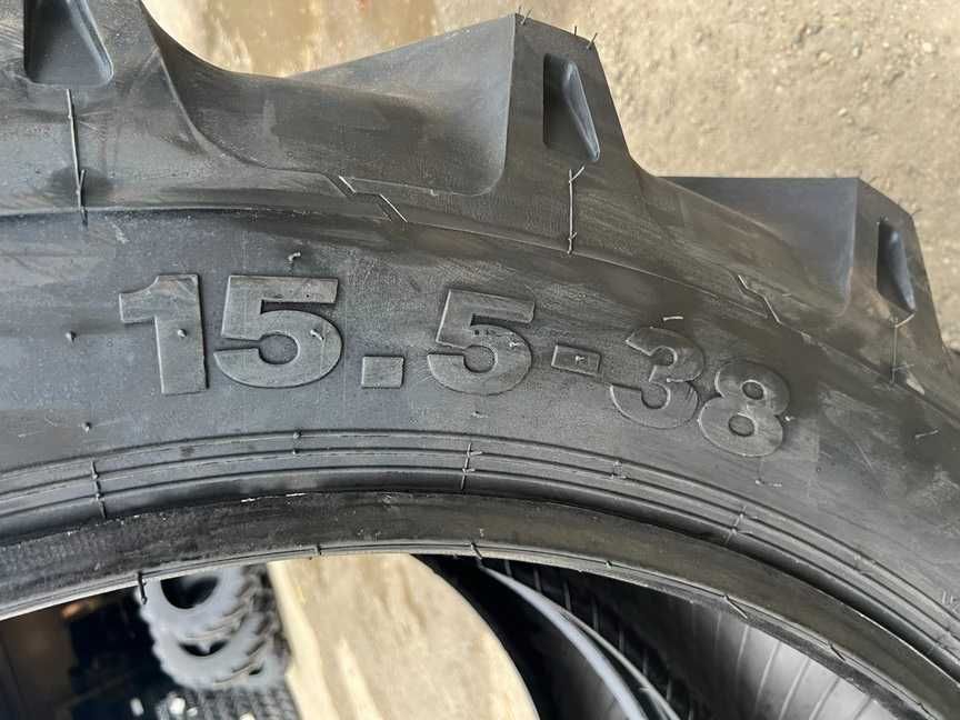 15.5-38 cu 12 pliuri marca OZKA anvelope noi pentru tractor spate