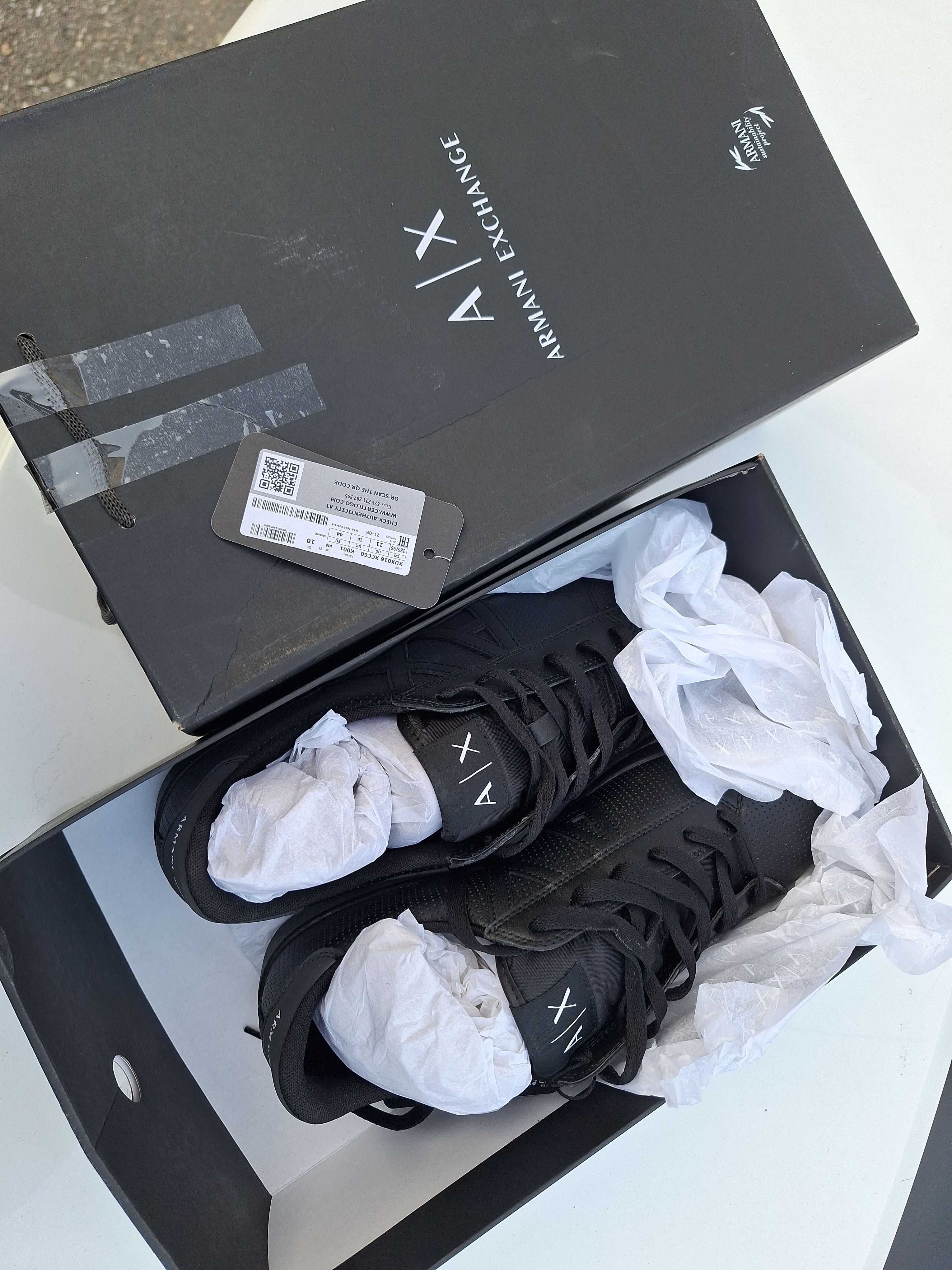 Adidasi pantofi AX Armani Exchange noi originali 44
