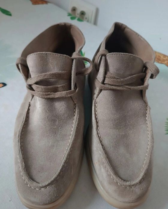 Mocasini din piele întoarsă,Nr 40