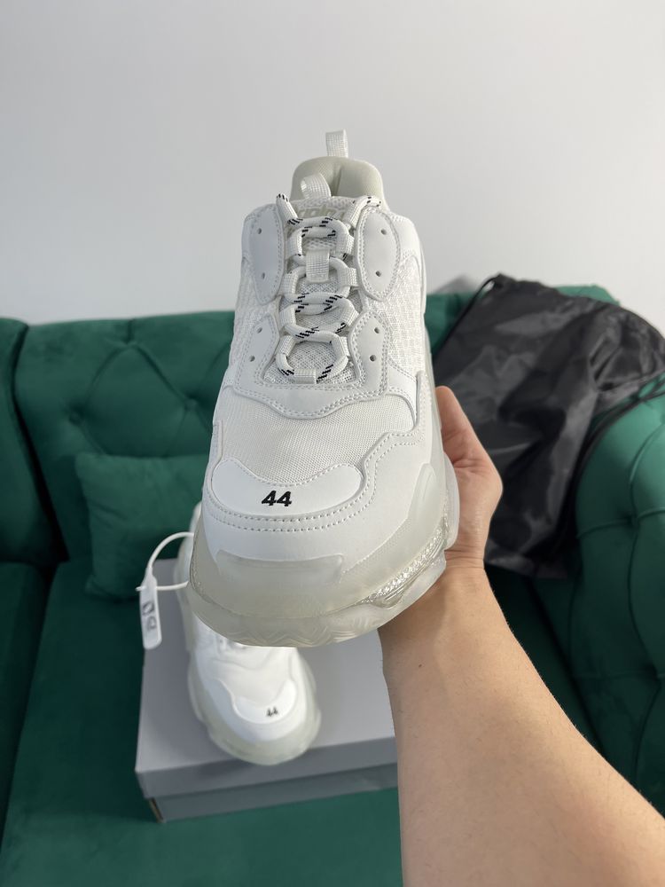 Adidasi Balenciaga Triple S Premium piele naturala Full Box