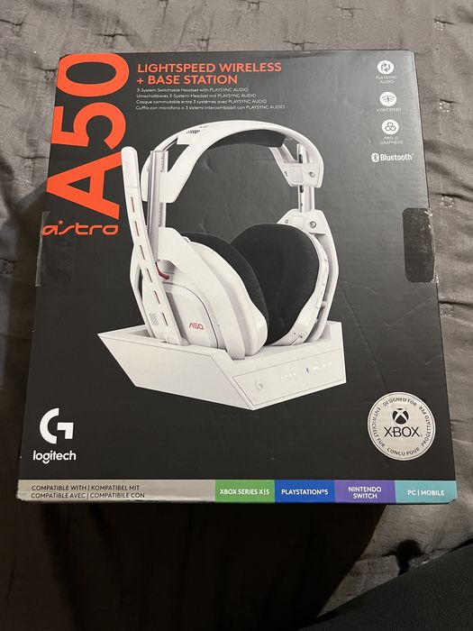 set de casti wireless pentru jocuri Logitech G Astro A50