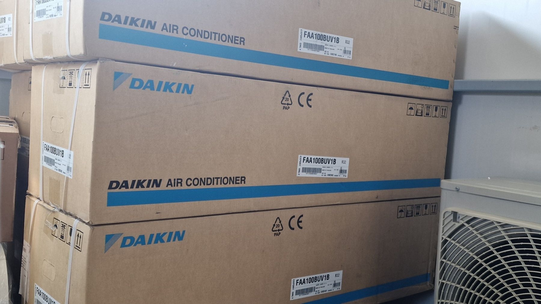 Нови климатици Daikin висок клас 11kw А+++ термопомпа