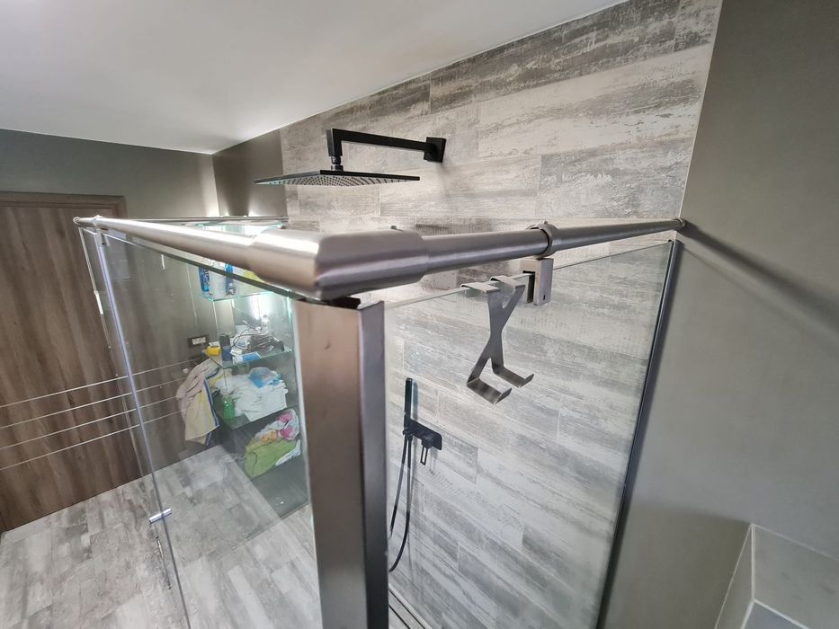 Vand cabina dus sticla 180x80