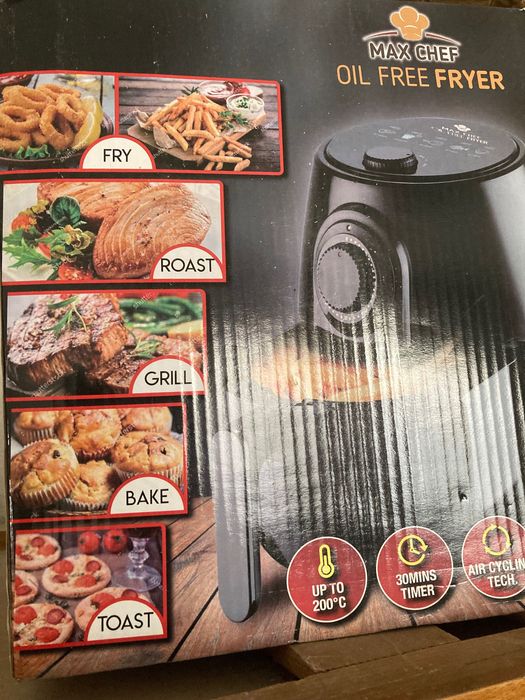 Уред за готвене с горещ въздух MAX CHEF  OIL FREE   AIR  FRYER