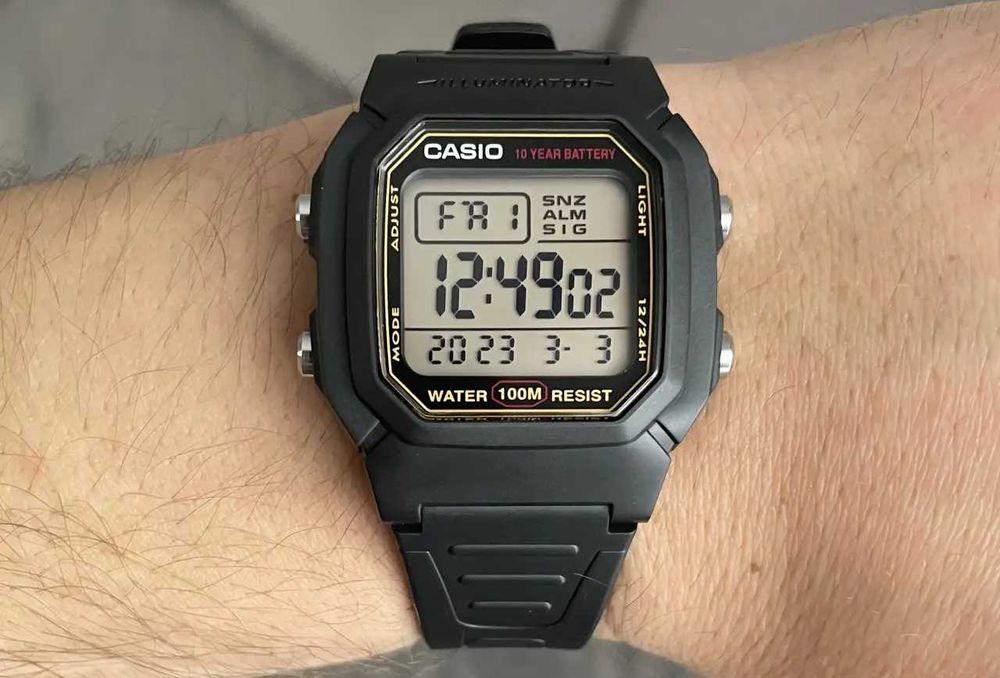 CASIO Original 100% Коробка и док. Батарея 10 лет