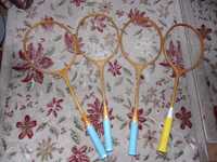 Palete Badminton Germina GDR anii 80 Originale