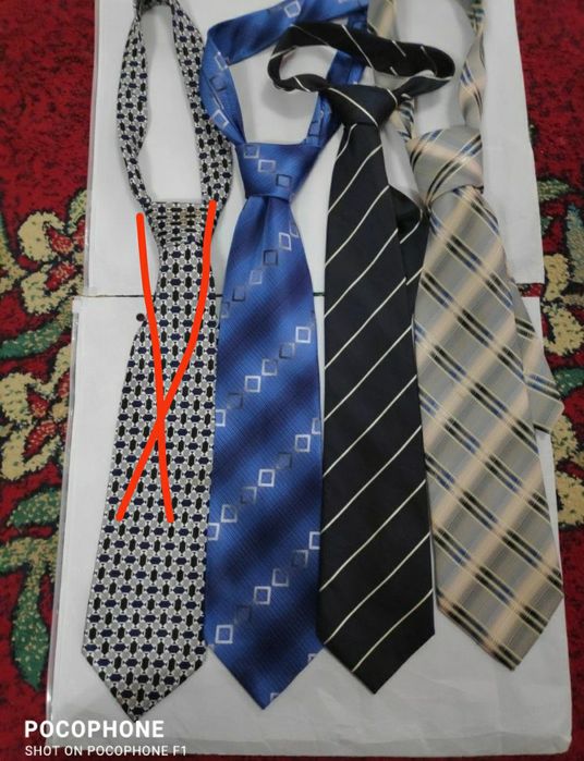 Галстуки б/у в отличном состоянии
