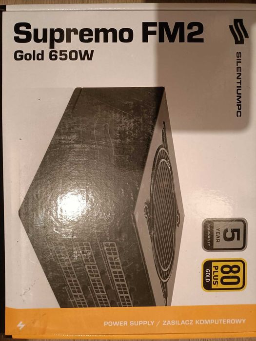 vand sursa full modulara 650w 80+ gold SilentiumPC Supremo FM2 noua