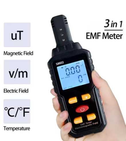 Detector radiatii electromagnetice 3 in 1 - ULTIMUL PRODUS!!!