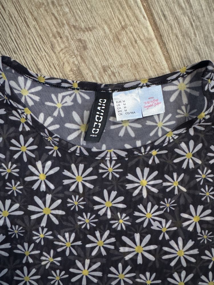 Tricou H&M flori