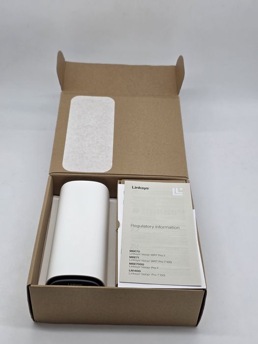 Router Linksys Velop Pro 7, Mesh Wifi 7, tri-band, 275m, NOU