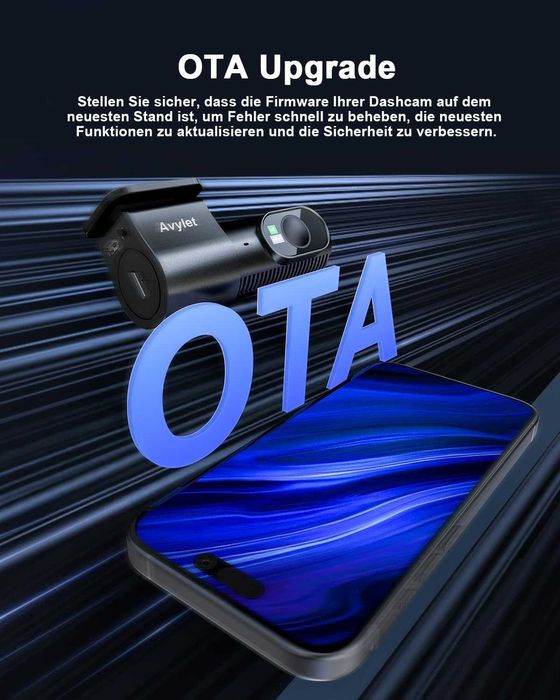 Видеорегистратор,  kамера за кола,  Avylet A4 4K + 1080P