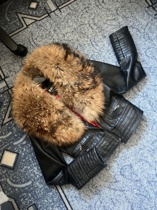 Палто алпака, дамско палто, яке с естествен косъм