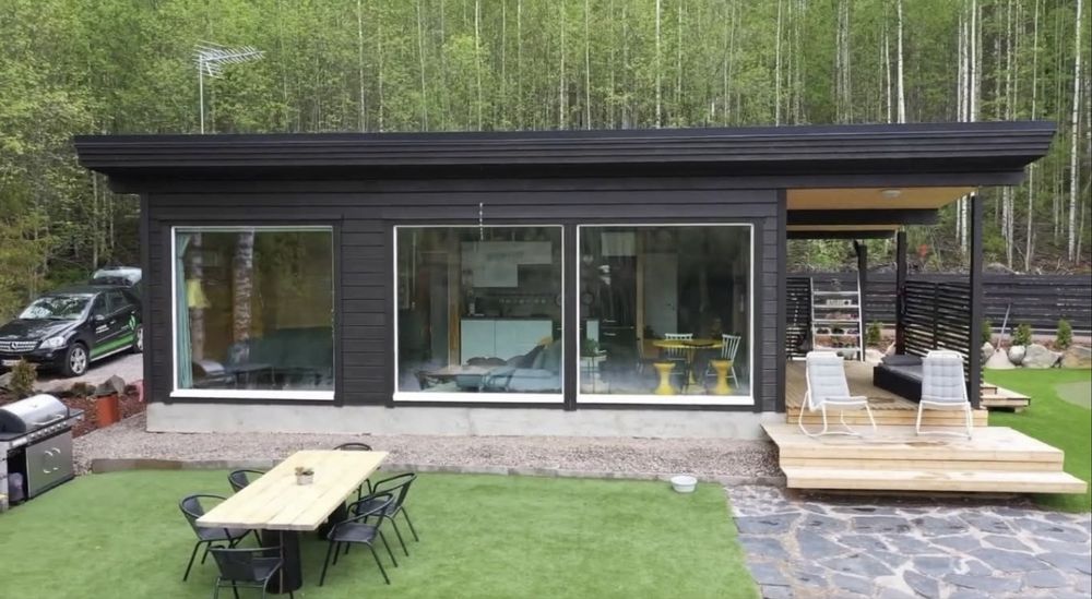 Case si casute modulare din panouri sandwich