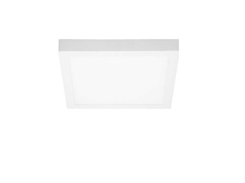 Aplica, lustra LED, ECD Germany, patrata, 18 W, 300 x 300 mm, spot.