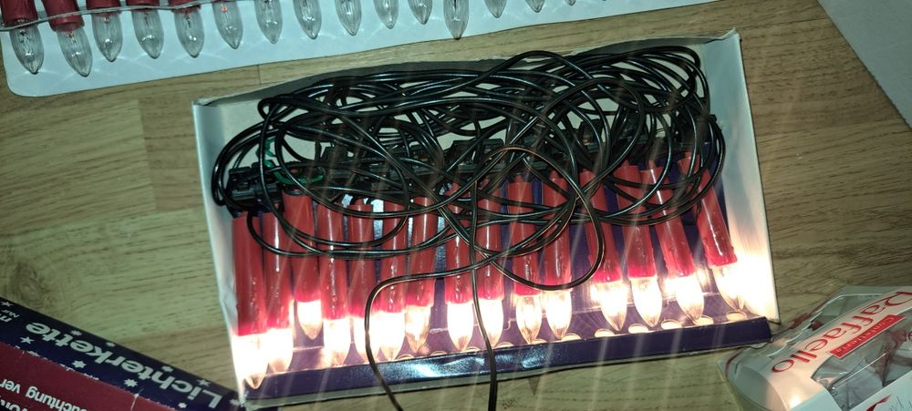 Instalatie vintage tip lumânări