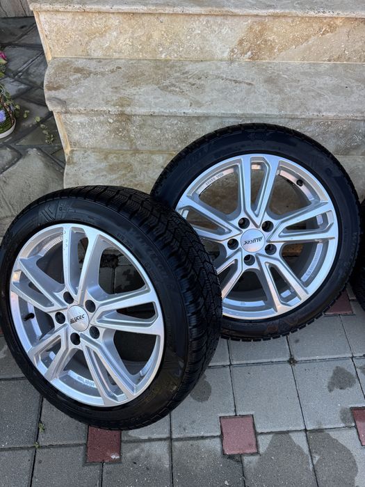 Jante aluminiu R17  (vw,audi,seat) anvelope iarna