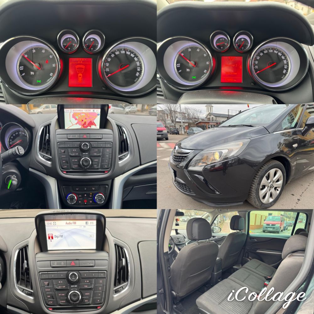 Opel Zafira 3 An 2012 7 Locuri 2.0 Diesel Full Option Unic Propietar