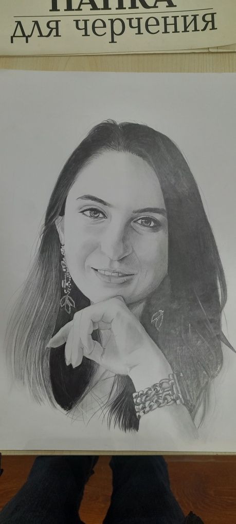 Portret chizib beraman  qo‘lda va elektron shaklda