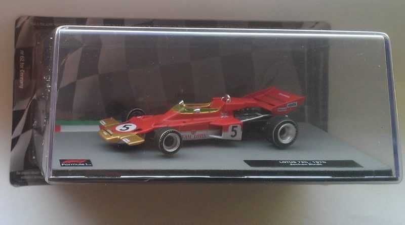 Macheta Lotus 72C Jochen Rindt campion Formula 1 1970 - Altaya 1/43 F1