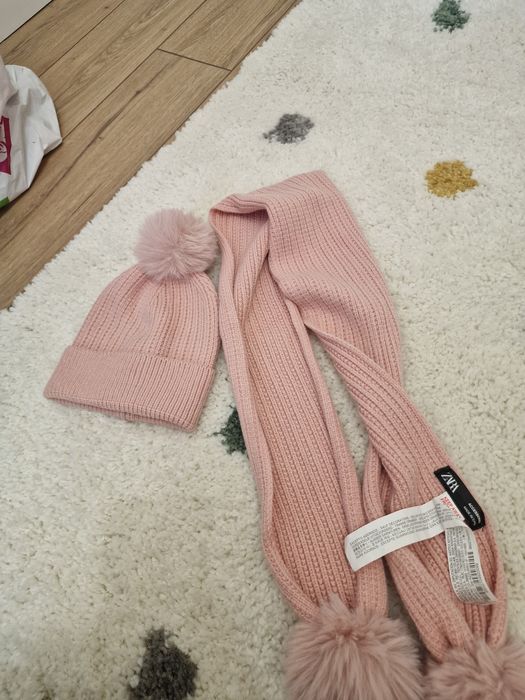 Caciula si fular fetita zara