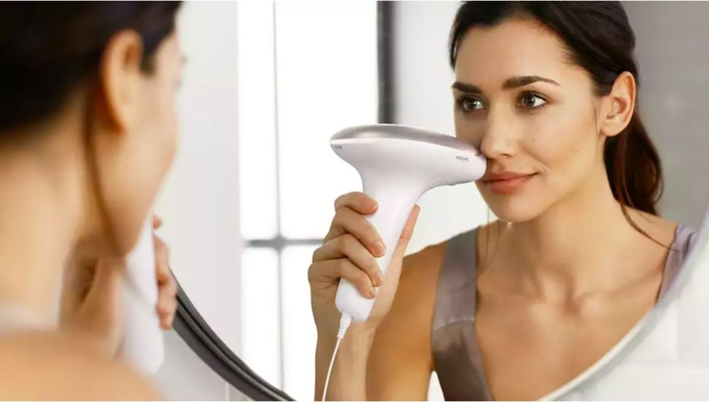 Фотоепилатор IPL Philips Lumea Advanced SC1998/00, Сензор за цвят