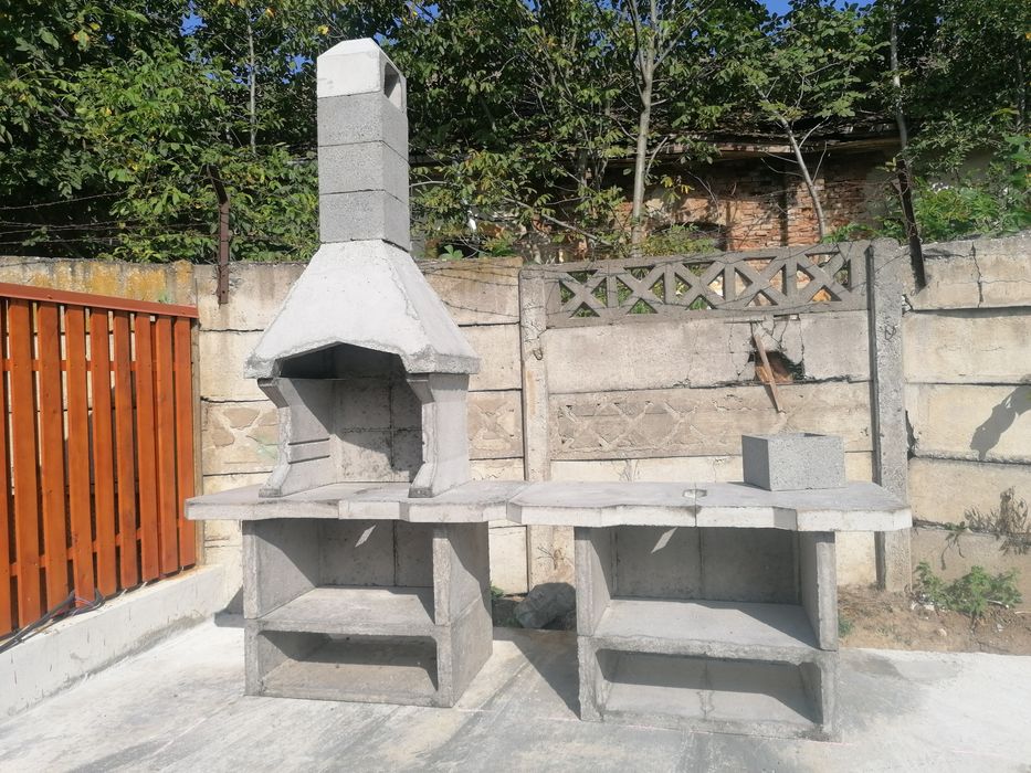 Grătare din beton armat. Grătar de gradina. Grill