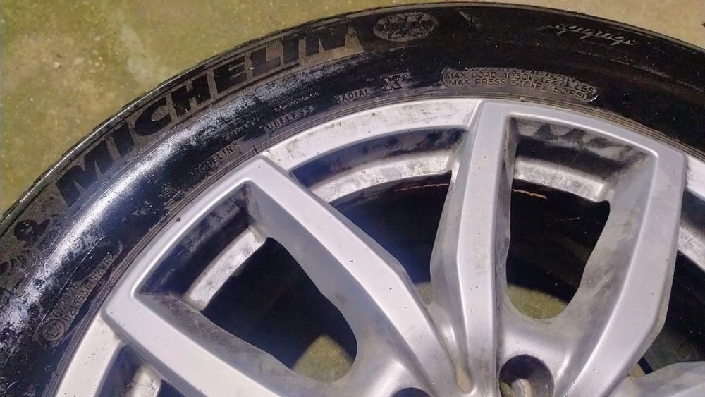 Jante R18 cauciucuri Michelin