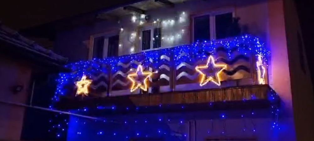 Set instalații + brad cadou