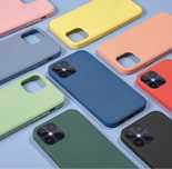 Husa Colorfull Catifea + Folie Sticla 9D Iphone 12/13/14 PRO MAX PLUS